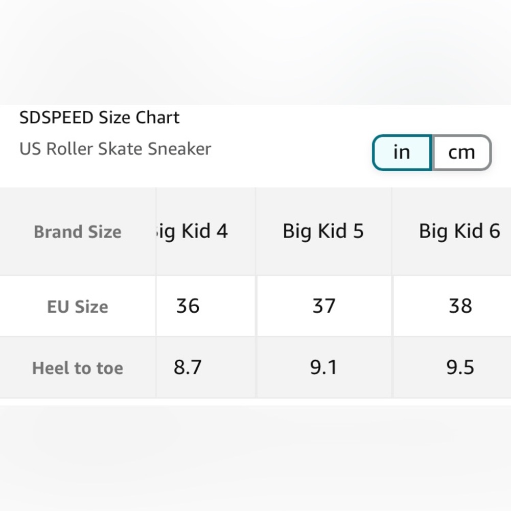 SDSPEED Kids Roller Skate Shoes with Single Wheel Shoes Sport Sneaker LED 5 - Picture 10 of 10
